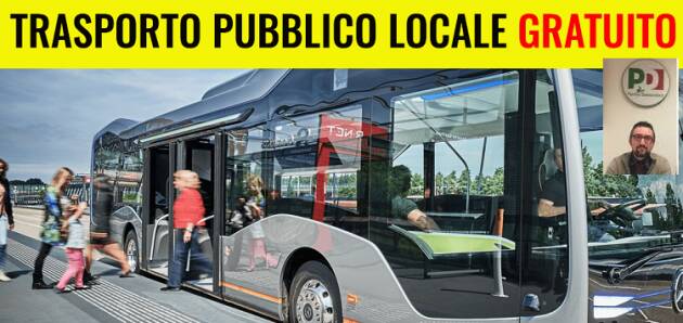 Matteo Piloni (PD) propone Trasporto pubblico locale gratuito