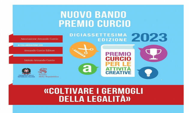 Premio Curcio per le Attività Creative - XVI Edizione ISCRIZIONI FINO AL 30 APRILE