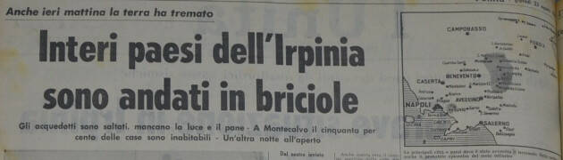 ''21 agosto 1962: un terremoto dimenticato'' nella story map di INGV e Albatro edizioni