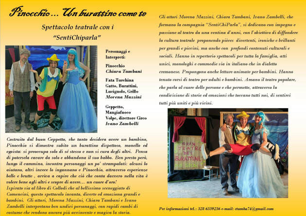 Bellissimi spettacoli teatrali per bambini... e non solo!