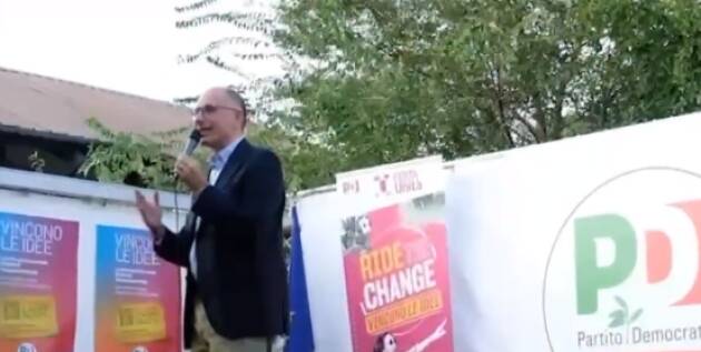 #elezioni22 Enrico Letta (PD) : Salvini dice che suo modello famiglia è quello di Orbán.
