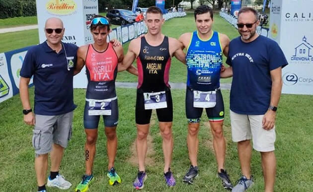 23° Triathlon Sprint 'Città di Cremona': vittoria di Asia Mercatelli e Samuele Angelini