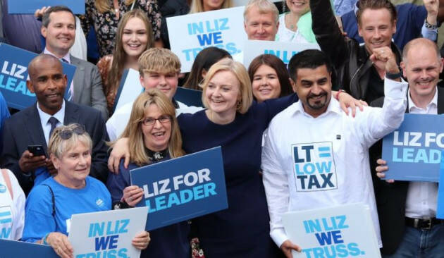 Liz Truss sarà la nuova premier del Regno Unito