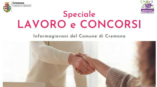 SPECIALE LAVORO CONCORSI Cremona, Crema, Soresina, Casal.ggiore | 6 settembre '22