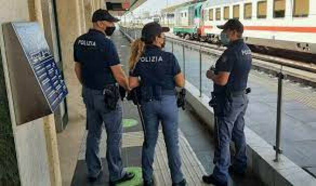 Sicurezza, attività della Polizia ferroviaria durante il periodo estivo