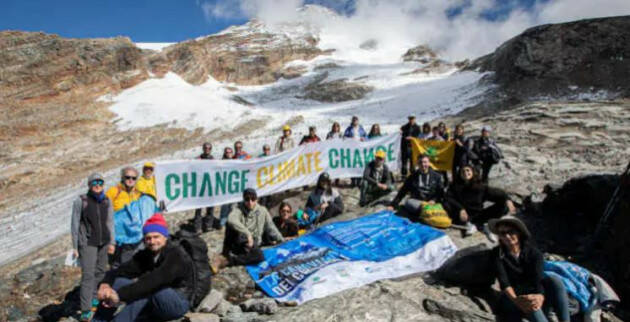 Il bilancio da brividi della Carovana dei ghiacciai