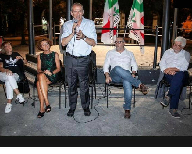 #elezioni22 PD  Carlo Cottarelli ,Bonaldi, Pagliari e Rivaroli  incontrano i cittadini cremonesi [video]