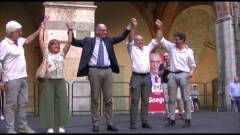 #elezioni22 Enrico Letta (Pd) convince i cremonesi. Molti applausi [video]