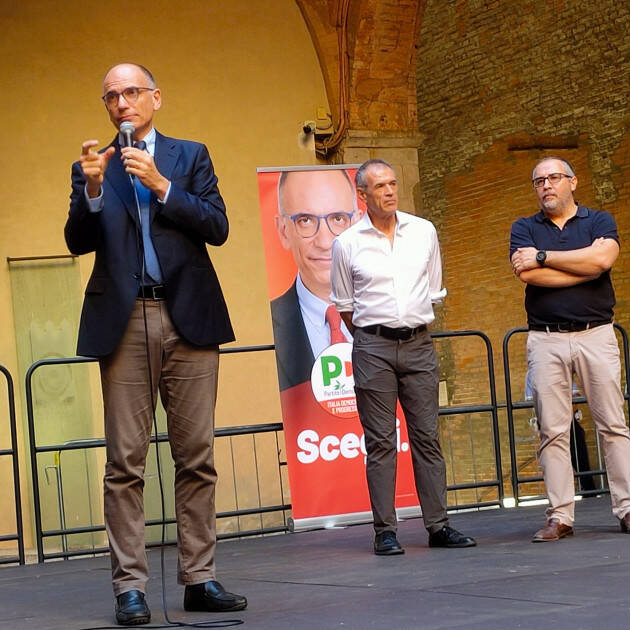 #elezioni22 Enrico Letta (Pd) convince i cremonesi. Molti applausi [video]