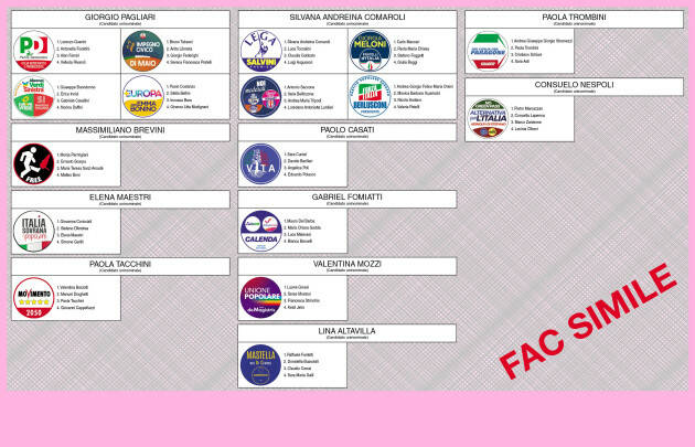 #elezioni 25 settembre 22 Dalla Prefettura di Cremona i fac simili per Camera e Senato 
