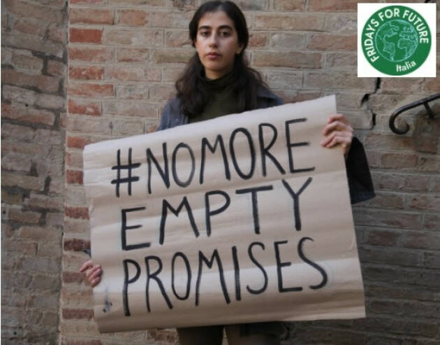 I Fridays for future invitano tutti i partiti a un confronto pubblico sulla crisi climatica