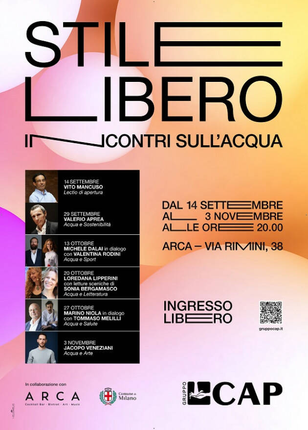 GRUPPO CAP AL VIA STILE LIBERO, LA CULTURA DELL’ACQUA SECONDO