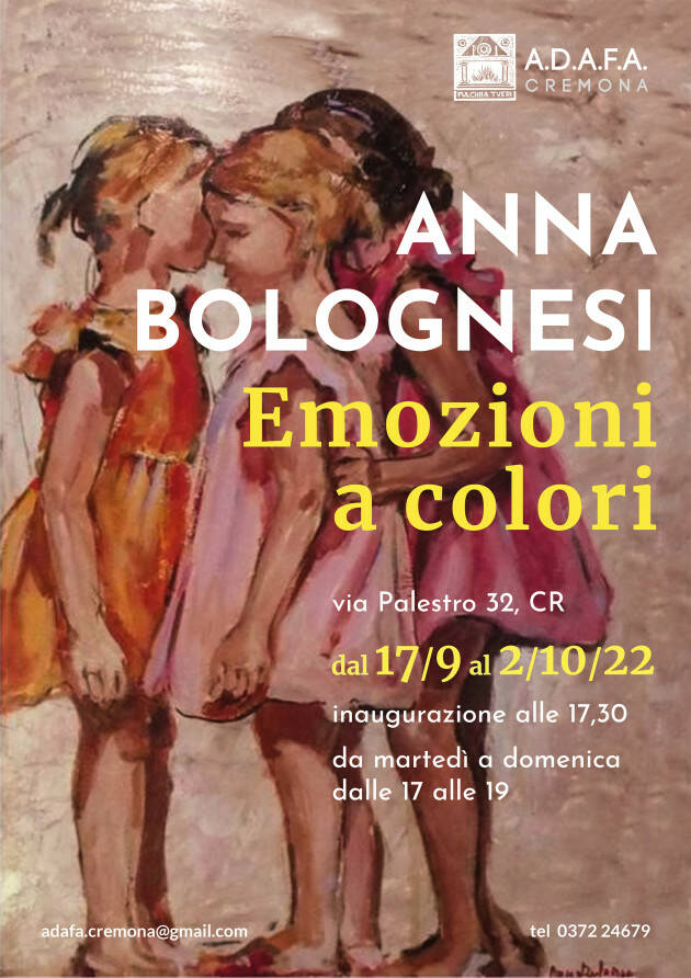 Anna Bolognesi ''Emozioni a colori''