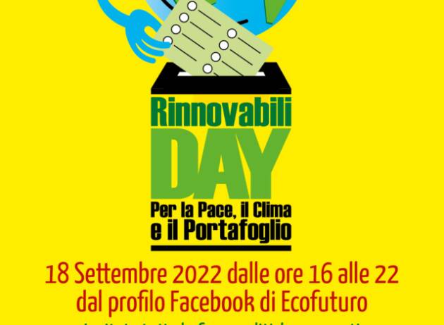 Maratona per portare le energie rinnovabili al centro della campagna elettorale 