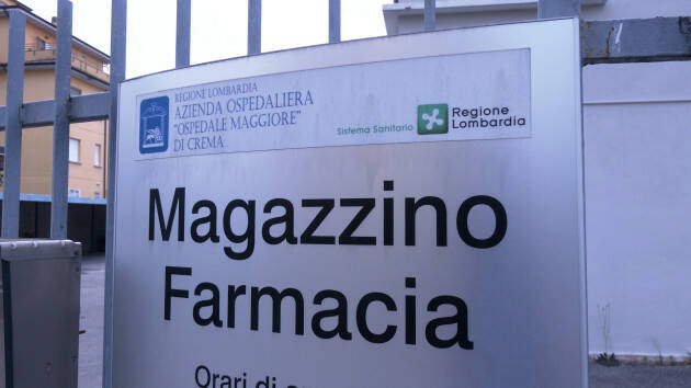 Magazzino farmaceutico Crema Degli Angeli (M5S) Moratti chiarisca il futuro