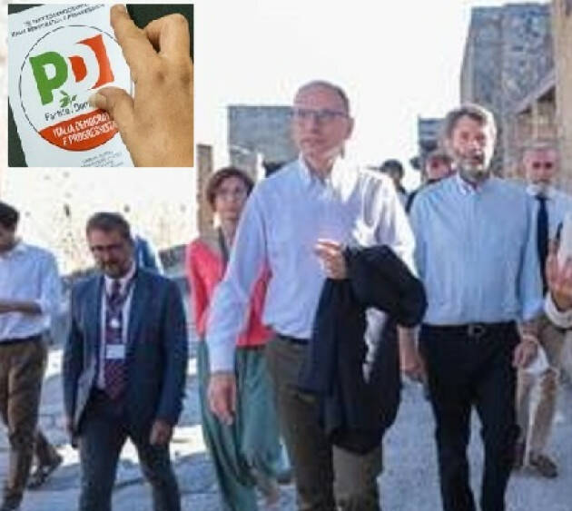 #ELEZIONI 22  LETTA: ‘CULTURA È SVILUPPO’, ECCO LE PROPOSTE DEL PD