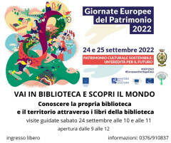 Manifestazioni culturali a Bozzolo per Fiera settembrina