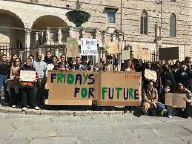 Pieno appoggio allo Sciopero globale per il clima promosso dai Fridays For Future