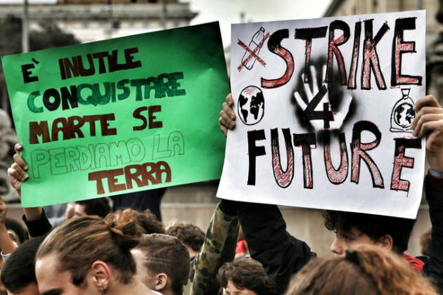 Pieno appoggio allo Sciopero globale per il clima promosso dai Fridays For Future