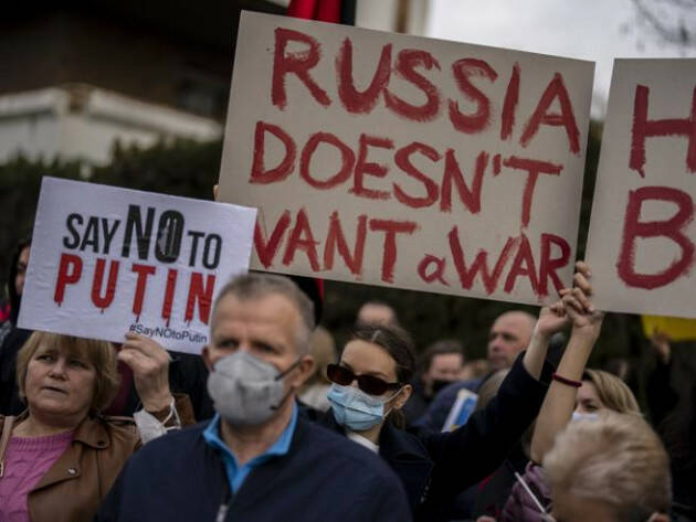 Tg24.Sky  Russia, proteste e arresti nelle città dopo discorso di Putin