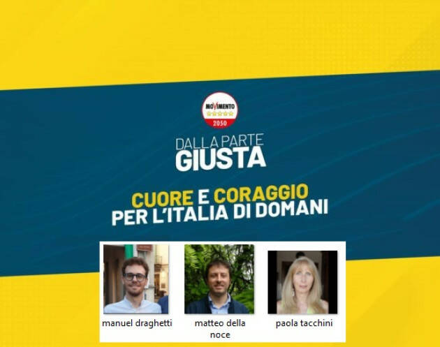 #Elezioni22 Il M5S per la pace, negoziati e aiuti a famiglie.