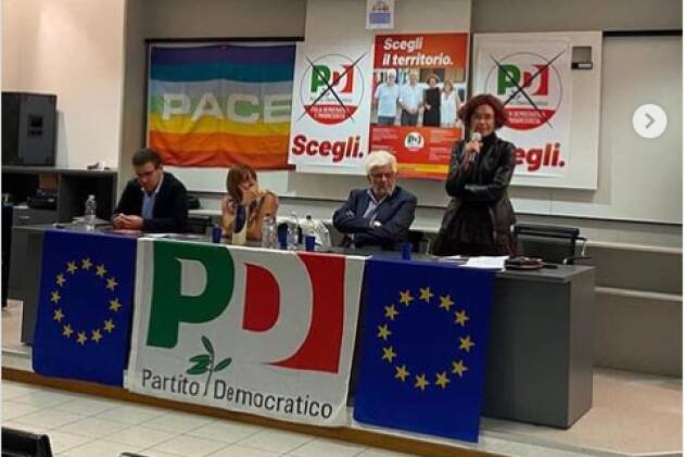 #elezioni22 Il PD CR ha chiuso la campagna a Cremona, Piadena, Gussola e Crema
