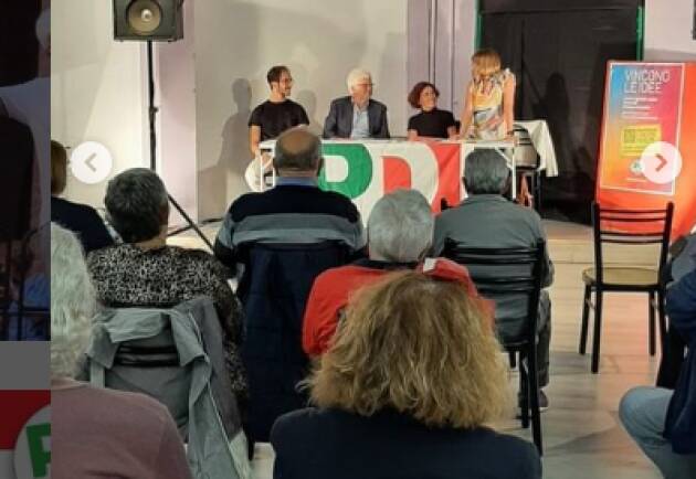 #elezioni22 Il PD CR ha chiuso la campagna a Cremona, Piadena, Gussola e Crema