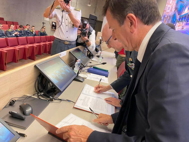 BERGAMO: COMUNE E ACCADEMIA DELLA GUARDIA DI FINANZA FIRMANO LA CONVENZIONE