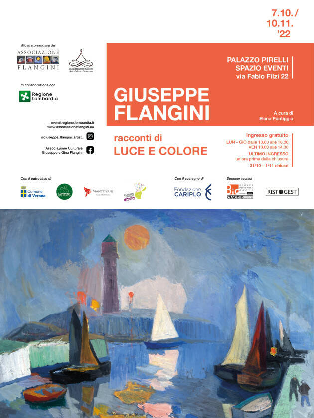 MILANO: Mostra pittore Giuseppe Flangini, tra i maestri del Novecento