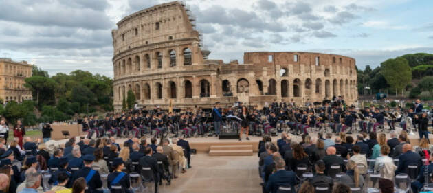 La Banda musicale in concerto al Parco del Colosseo