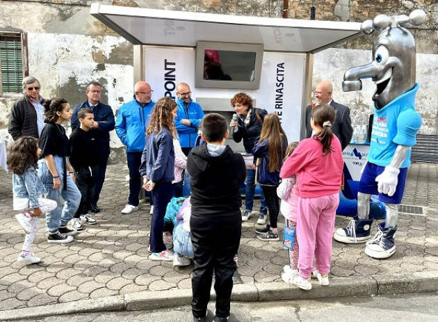 Casteldidone, Padania Acque S.p.A.: Inaugurata la casa dell’acqua Fonte Rinascita