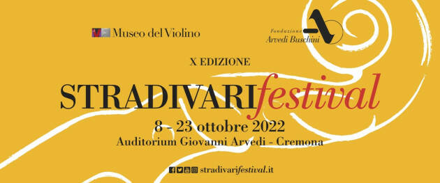 MDV STRADIVARIfestival  la decima edizione Evento del  23 ottobre