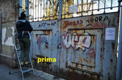 Cremona Rimosse le scritte vandaliche da alcuni edifici pubblici 