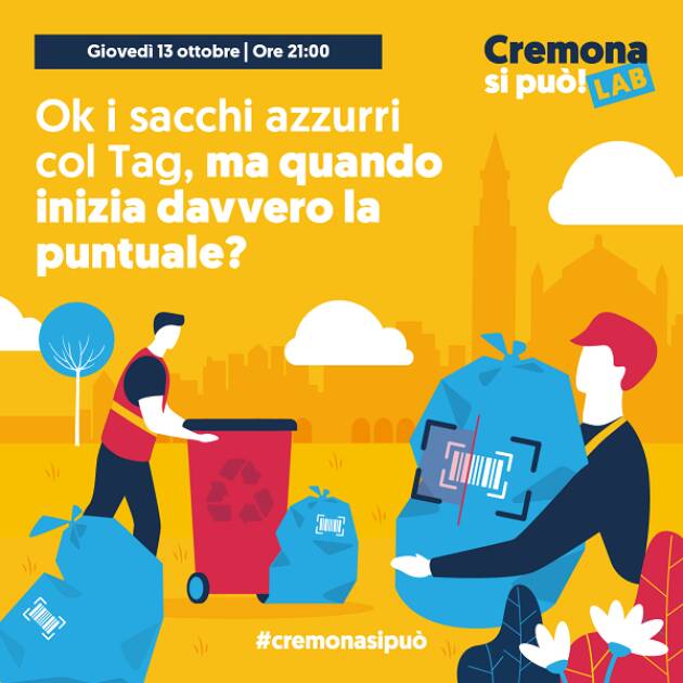 Cremona  Tariffa puntuale, giovedì 13 ottobre incontro al Civico81