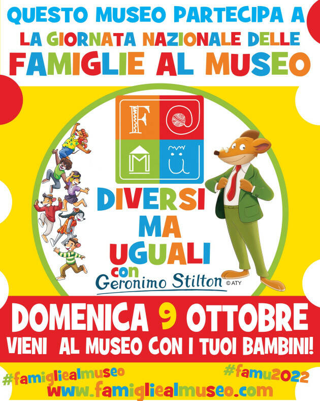 CREMONA: All’insegna del tema Diversi ma uguali domenica 9 'Famiglie al Museo'