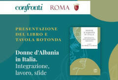 A Roma la presentazione del libro 'Donne d’Albania in Italia. Integrazione, lavoro, sfide'