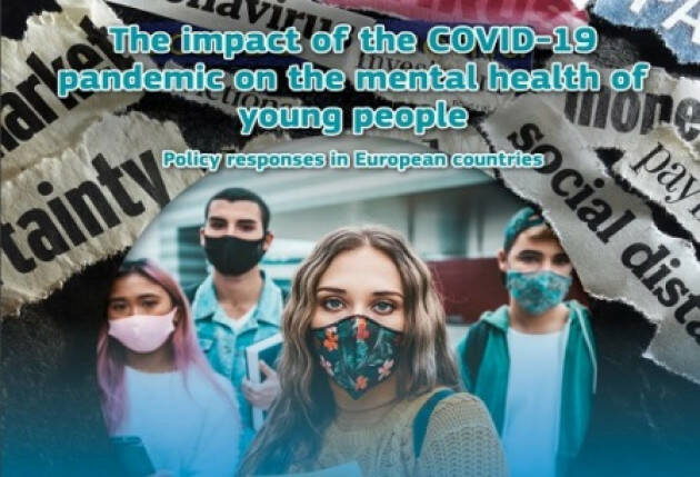 Dalla Commissione Ue la relazione sull'impatto del Covid sulla salute mentale dei giovan