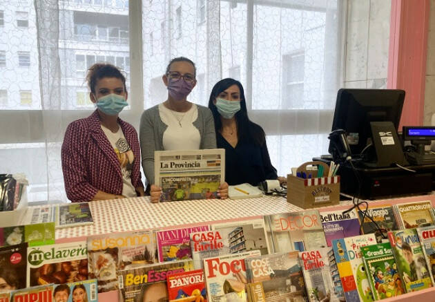 ASST OSPEDALE DI CREMONA  RIAPERTA  L’EDICOLA NELL'ATRIO 