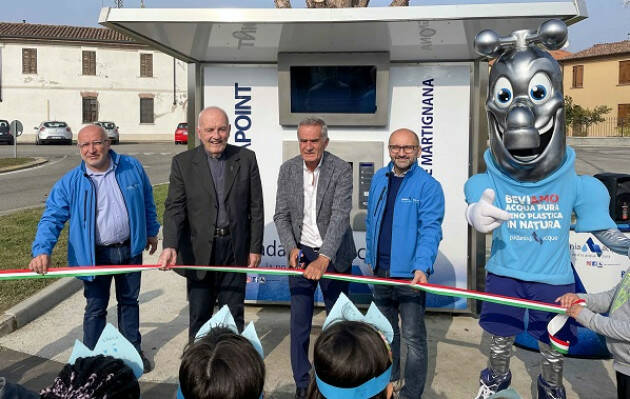  Padania Acque S.p.A.: inaugurata la casa dell’acqua 'Fonte Martignana'