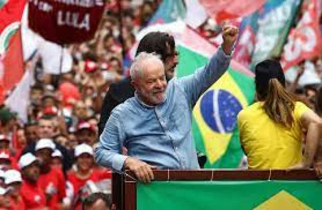 Cgilcremona  LULA PRESIDENTE: MAURIZIO LANDINI, UNA GRANDE VITTORIA