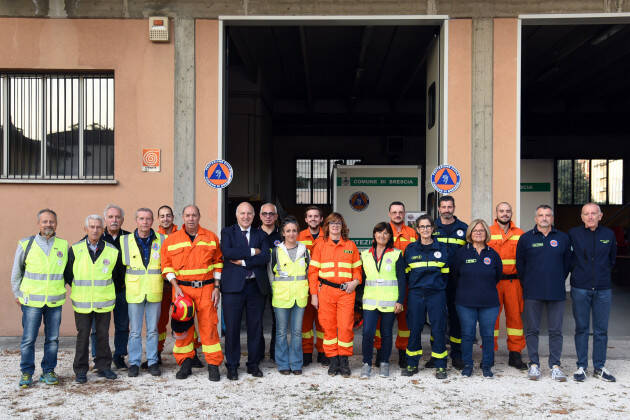 Protezione Civile Brescia - i nuovi volontari hanno terminato il corso base