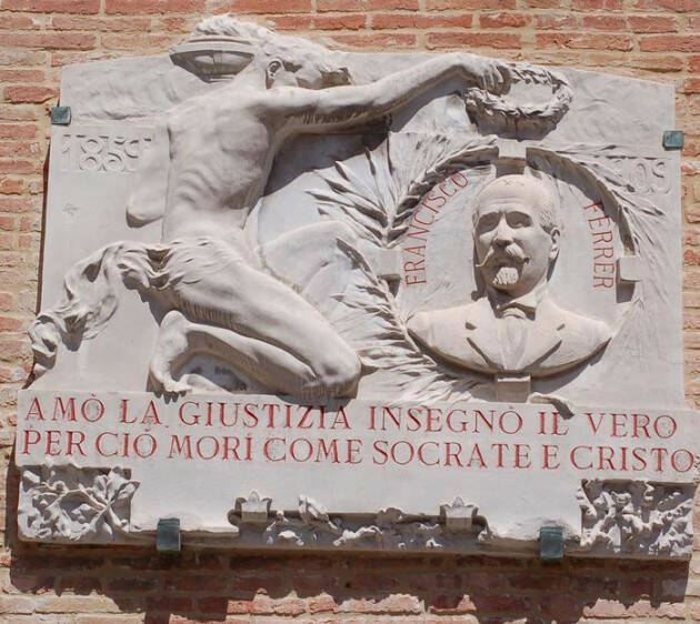 Casalmaggiore La Via Colombo ritorni ad essere intitolata a Francisco Ferrer| G.Azzoni.