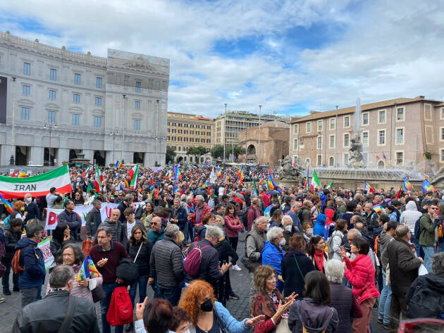 Cgilcremona A ROMA PER LA  PACE. UNA PIAZZA CHE NON PUÒ RESTARE INASCOLTATA