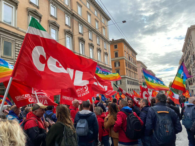 Cgilcremona A ROMA PER LA  PACE. UNA PIAZZA CHE NON PUÒ RESTARE INASCOLTATA