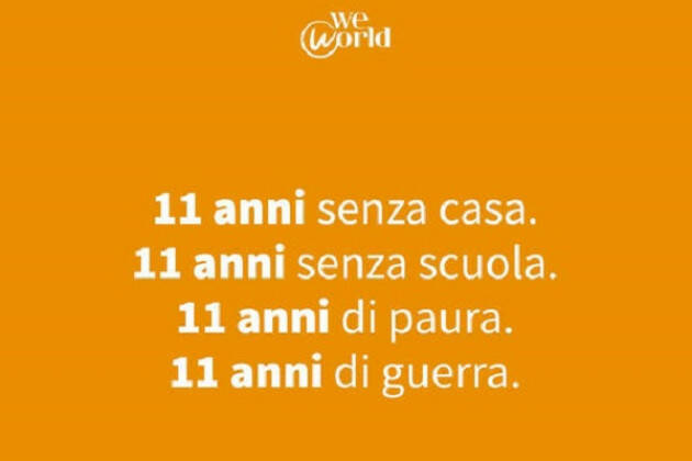 Firma per il loro futuro Proteggiamo le vittime innocenti della guerra in Siria