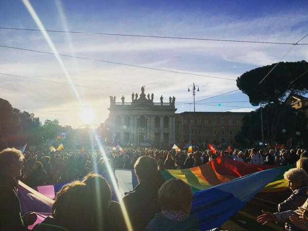 Alessio Maganuco (Crema) Manifestazione Pace a Roma Una gran boccata di ossigeno