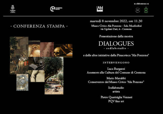 PRESENTAZIONE DELLA MOSTRA 'DIALOGUES' DI CREMONA
