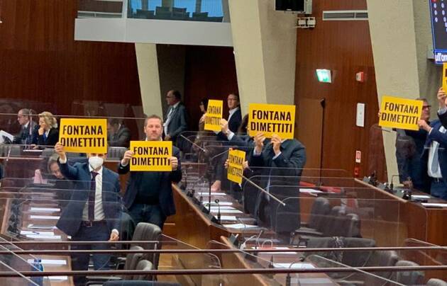 Lombardia Di Marco (M5s): 'Fontana deve dimettersi'