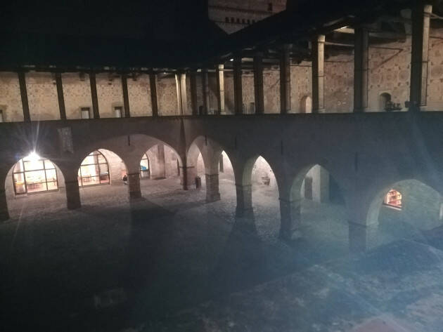 Ultima visita guidata serale del 2022 al castello visconteo di Pandino