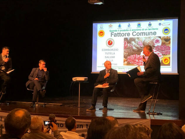 'Fattore comune', anche i salumi Dop piacentini protagonisti tra le eccellenze in vetrina a Recco